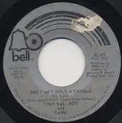 7inch Vinyl Single - Tony Orlando And Dawn - Steppin' Out (Gonna Boogie Tonight) / She Can't Hold A Candle To You