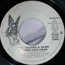 7inch Vinyl Single - Tony Orlando & Dawn - Midnight Love Affair - Promo