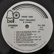 LP - Tony Orlando & Dawn - Prime Time