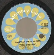 7inch Vinyl Single - Tony Orlando - Bless You / Halfway To Paradise