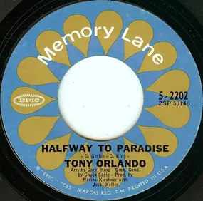 Tony Orlando - Halfway To Paradise / Bless You