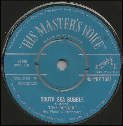 Tony Osborne And His Orchestra - South Sea Bubble