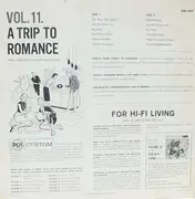 LP - Tony Osborne And His Orchestra - A Trip To Romance, Vol. 11 For Hi-Fi Living
