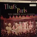 LP - Tony Osborne / Tony Osborne And His Orchestra - That's Paris