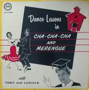 LP - Tony And Lucille - Dance Lessons In Cha-Cha-Cha And Merengue With Tony And Lucille - Mono