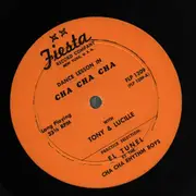 LP - Tony And Lucille - Dance Lessons In Cha-Cha-Cha And Merengue With Tony And Lucille - Mono