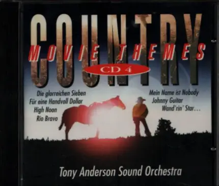 Tony Anderson Sound Orchestra - Country Anthems CD 4