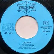 7inch Vinyl Single - Tony Arden - Agata
