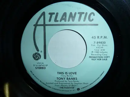 Tony Banks - This Is Love