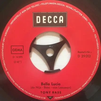 Tony Bass - Gina