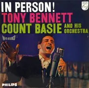 LP - Tony Bennett , Count Basie Orchestra - In Person !