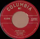 7inch Vinyl Single - Tony Bennett - I Won't Cry Anymore / Because Of You