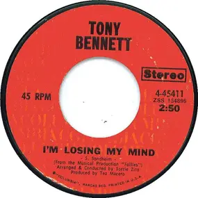 Tony Bennett - I'm Losing My Mind / More And More