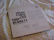 LP - Tony Bennett With The Ralph Sharon Trio - When Lights Are Low - Mono