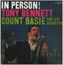 LP - Tony Bennett With Count Basie Orchestra - In Person! - Mono