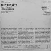 LP - Tony Bennett - Sings A String Of Harold Arlen