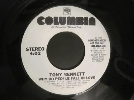 Tony Bennett - Why Do People Fall In Love