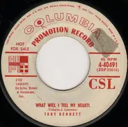 Tony Bennett - What Will I Tell My Heart? / Punch And Judy Love