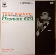 LP - Tony Bennett - Tony Bennett At Carnegie Hall Part I