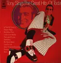 LP - Tony Bennett - Tony Sings The Great Hits Of Today - Insert