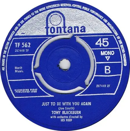 Tony Blackburn - Don't Get Off That Train