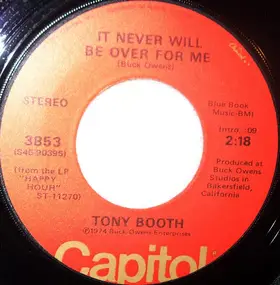 Tony Booth - It Never Will Be Over For Me