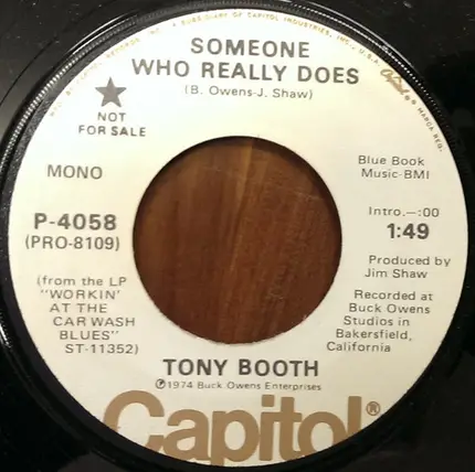 Tony Booth - Someone Who Really Does