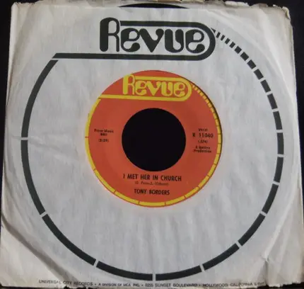 Tony Borders - I Met Her In Church / What Kind Of Spell