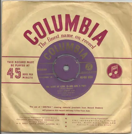 Tony Brent - The Game Of Love (A-One And A-Two)