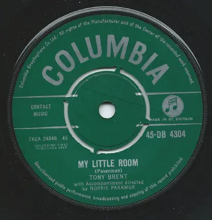 Tony Brent - Why Should I Be Lonely?