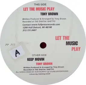 Tony Brown - Let The Music Play