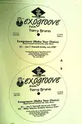 2 x 12inch Vinyl Single - Tony Bruno - Exogroove