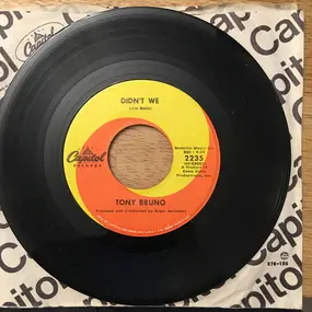 Tony Bruno - Little Men And Women / Didn't We