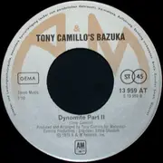 7inch Vinyl Single - Tony Camillo's Bazuka - Dynomite - Part I & Part II