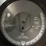 7inch Vinyl Single - Tony Carey - Jail