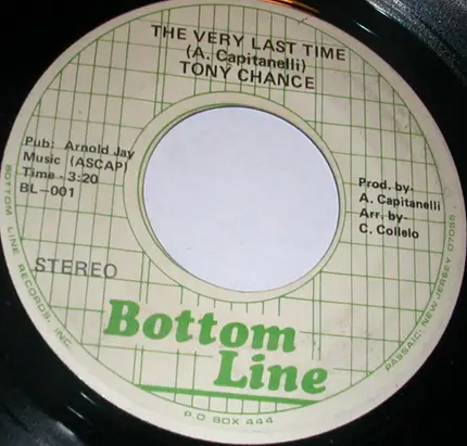 Tony Chance - The Very Last Time