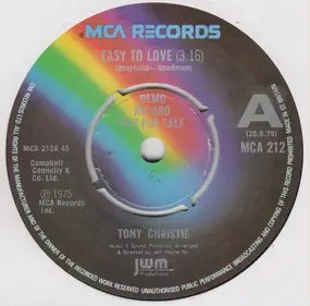 Tony Christie - Easy To Love