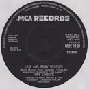7inch Vinyl Single - Tony Christie - Love And Rainy Weather