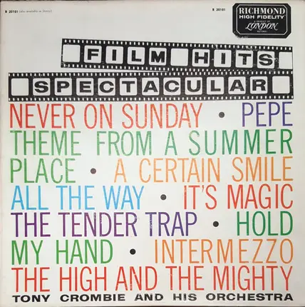 Tony Crombie And His Orchestra - Film Hits Spectacular