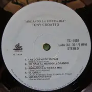 LP - Tony Croatto - Andando La Tierra Mia