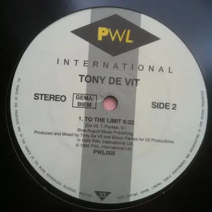 Tony De Vit - Starlight