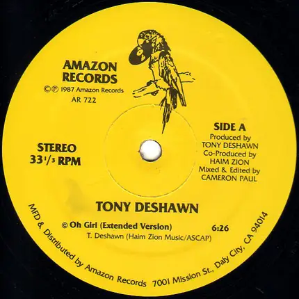 Tony Deshawn - Oh Girl