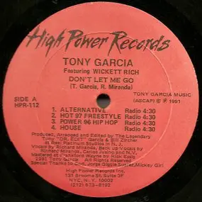 Tony Garcia - Don't Let Me Go