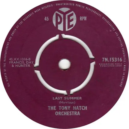 Tony Hatch Orchestra - Two-some