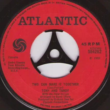 Tony Head And Sharon Tandy With Les Fleur De Lys - Two Can Make It Together