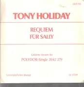 7inch Vinyl Single - Tony Holiday - Requiem Für Sally - rare promo, + insert