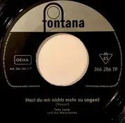 7inch Vinyl Single - Tony Lang Und Die Melocantas - Heut' War Ich Bei Der Frieda