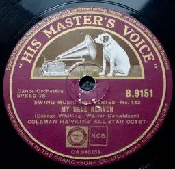 Tony Pastor And His Orchestra / Coleman Hawkins' All Star Octet - Get Ready, Set, Jump / My Blue Heaven