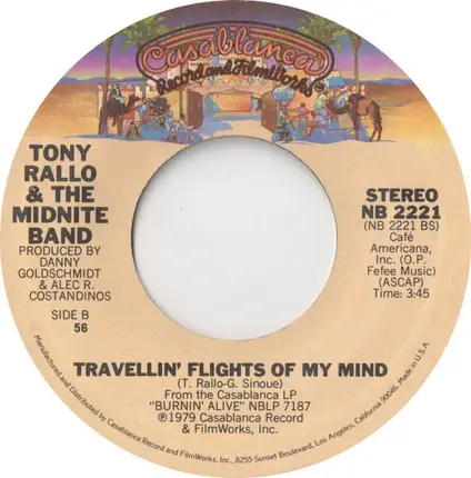 Tony Rallo & The Midnite Band - Burnin' Alive