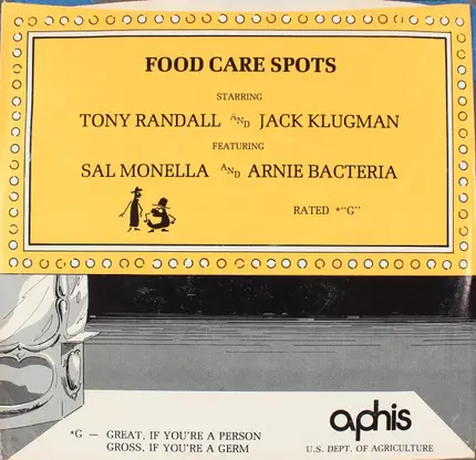 Tony Randall And Jack Klugman - Food Care Spots